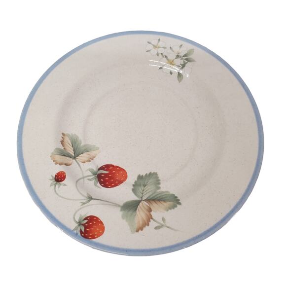 Luscious by Savoir Vivre JJ017 Saucer Plate Vintage Dinner Wear Set of 4 - Picture 7 of 10